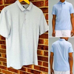 Lululemon Evolution Short-Sleeve Polo Shirt M EUC